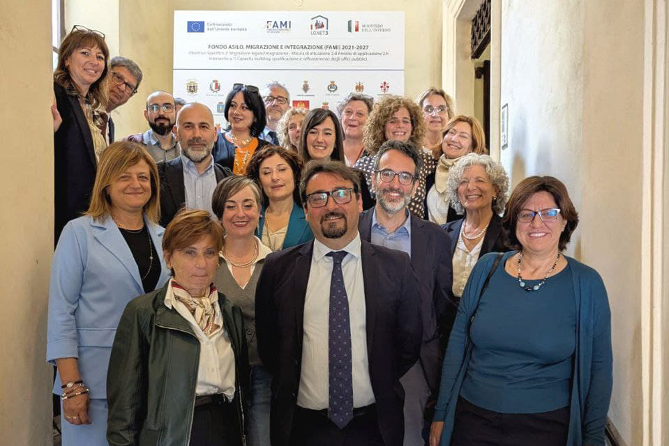 foto di gruppo dei partecipanti all'evento