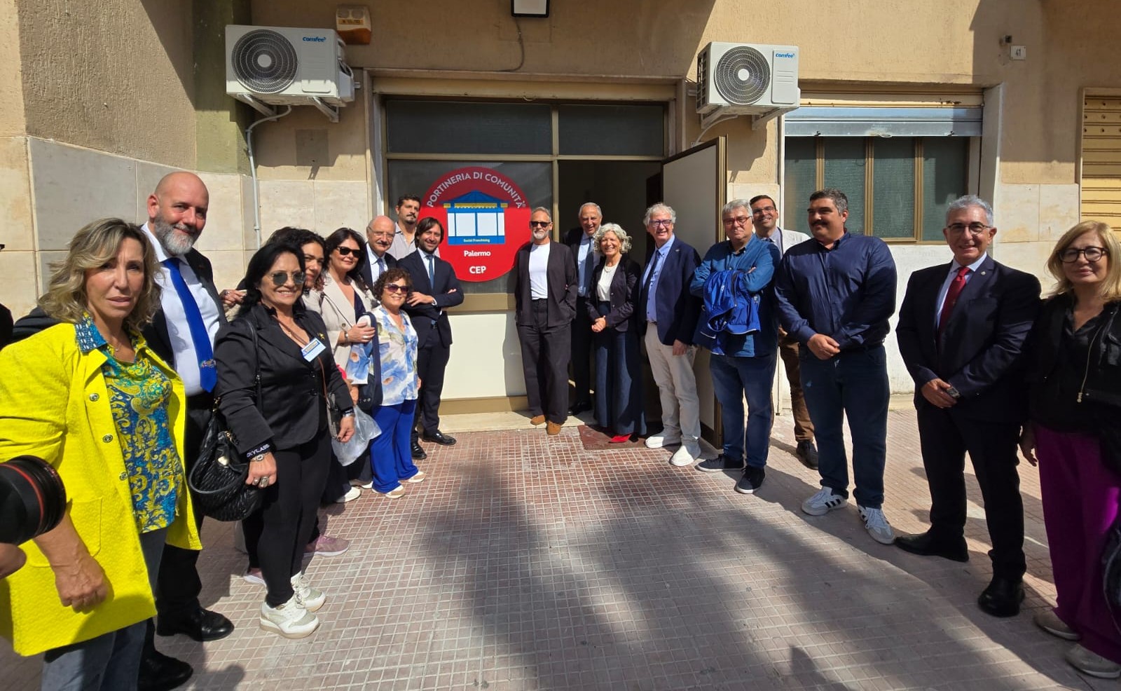 Inaugurazione Portineria di Comunità CEP