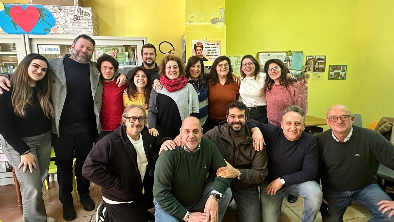 L'équipe al completo