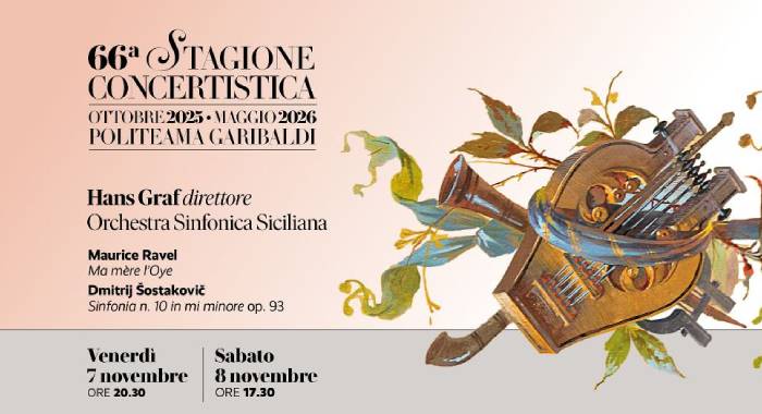 Pagine di Ravel e Šostakovič per l’Orchestra Sinfonica Siciliana diretta da Hans Graf