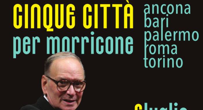 Il Teatro Massimo di Palermo celebra il genio di Ennio Morricone