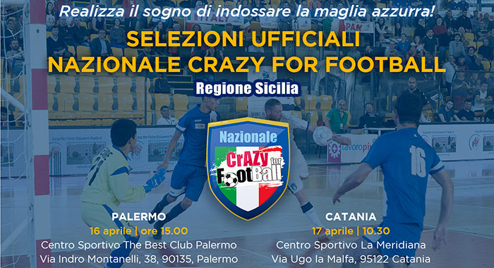 Selezioni Nazionale Crazy for football