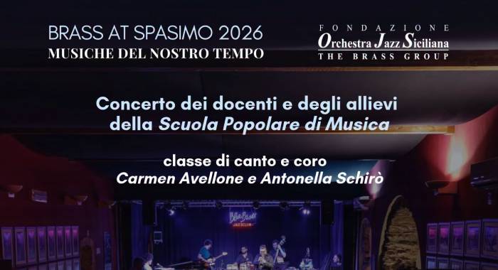 Brass at Spasimo Musiche del Nostro Tempo | La Scuola Popolare Di Musica: il futuro sale sul palco