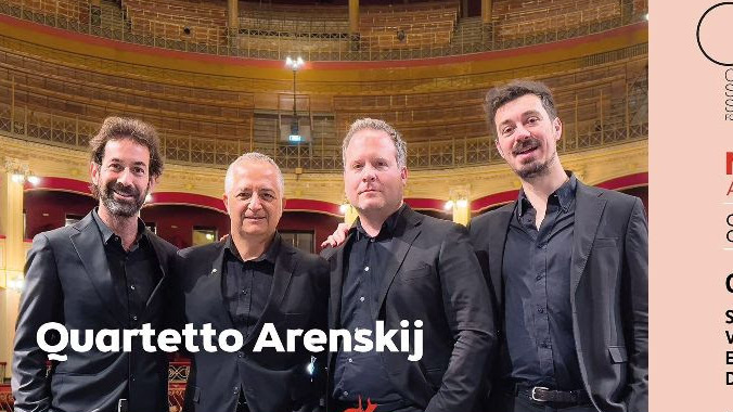 Musica da camera al Politeama e non solo… il Quartetto Arenskij in Sala Rossa