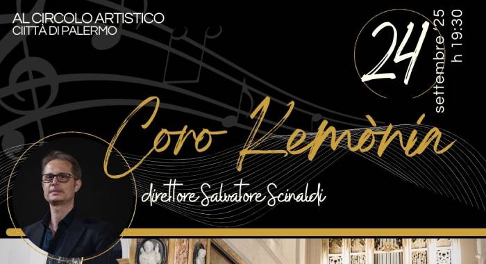 Circolo Articolo Città di Palermo Concerto del Coro Kemònia diretto dal M° Salvatore Scinaldi