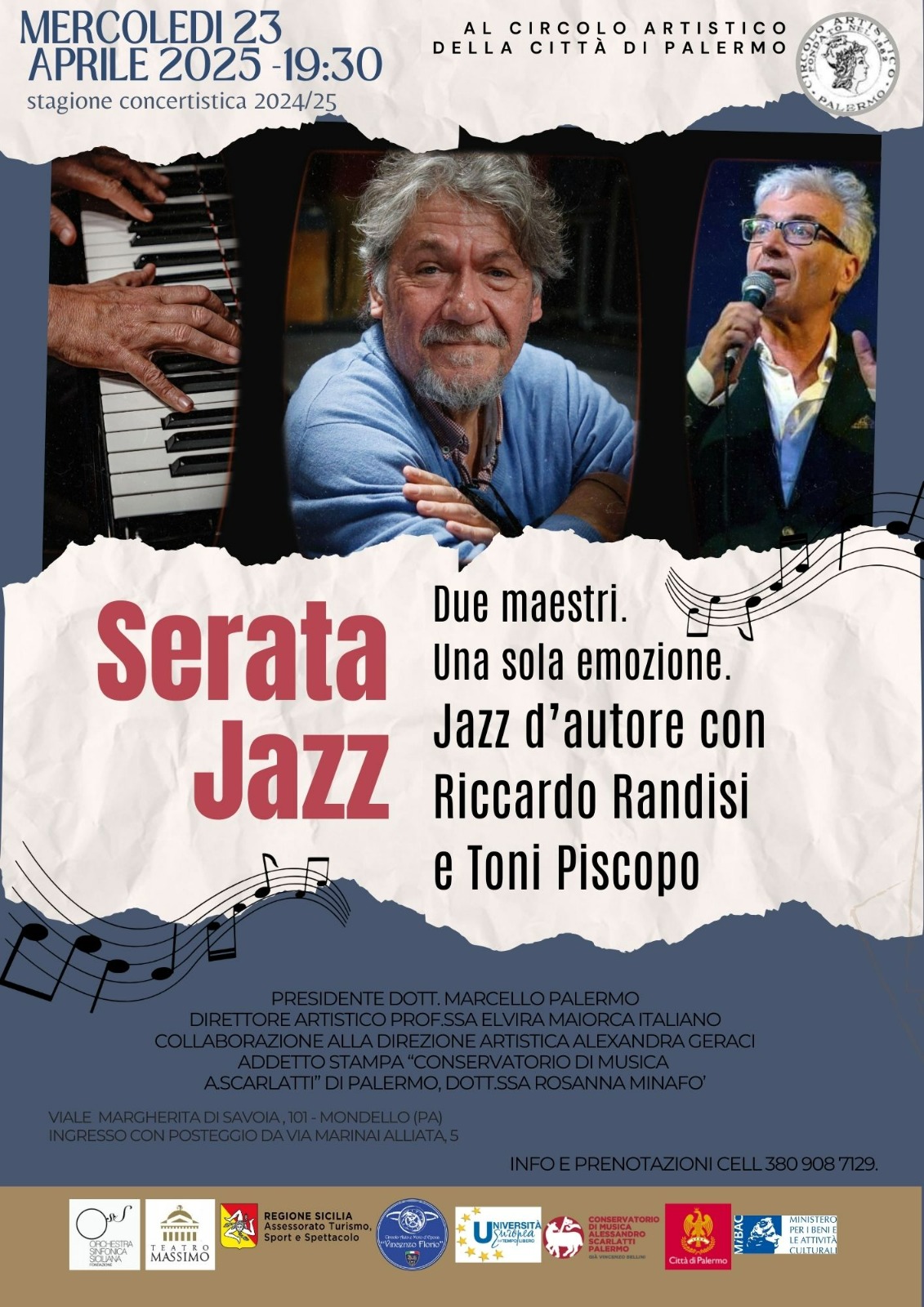 Riccardo Randisi – Tony Piscopo Immagine - Riccardo Randisi – Tony Piscopo