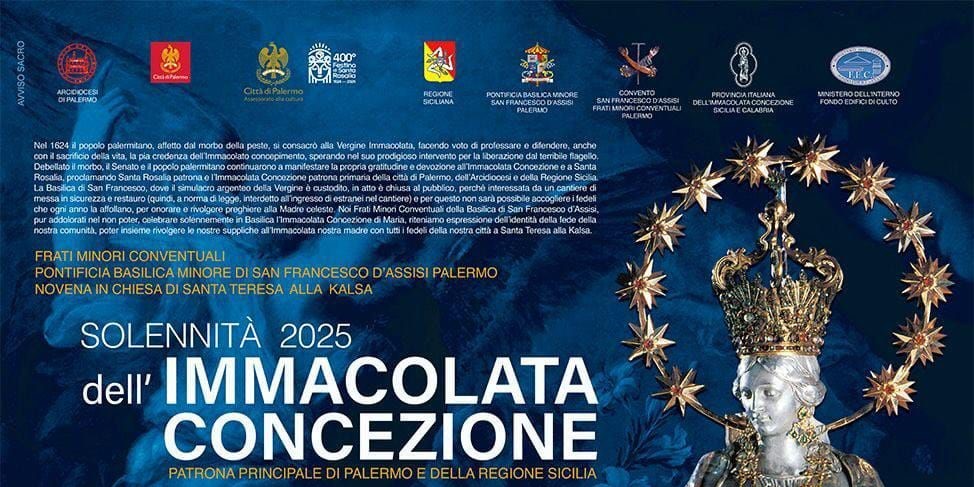 Immagine Festa dell'Immacolata Concezione 2025 a Palermo