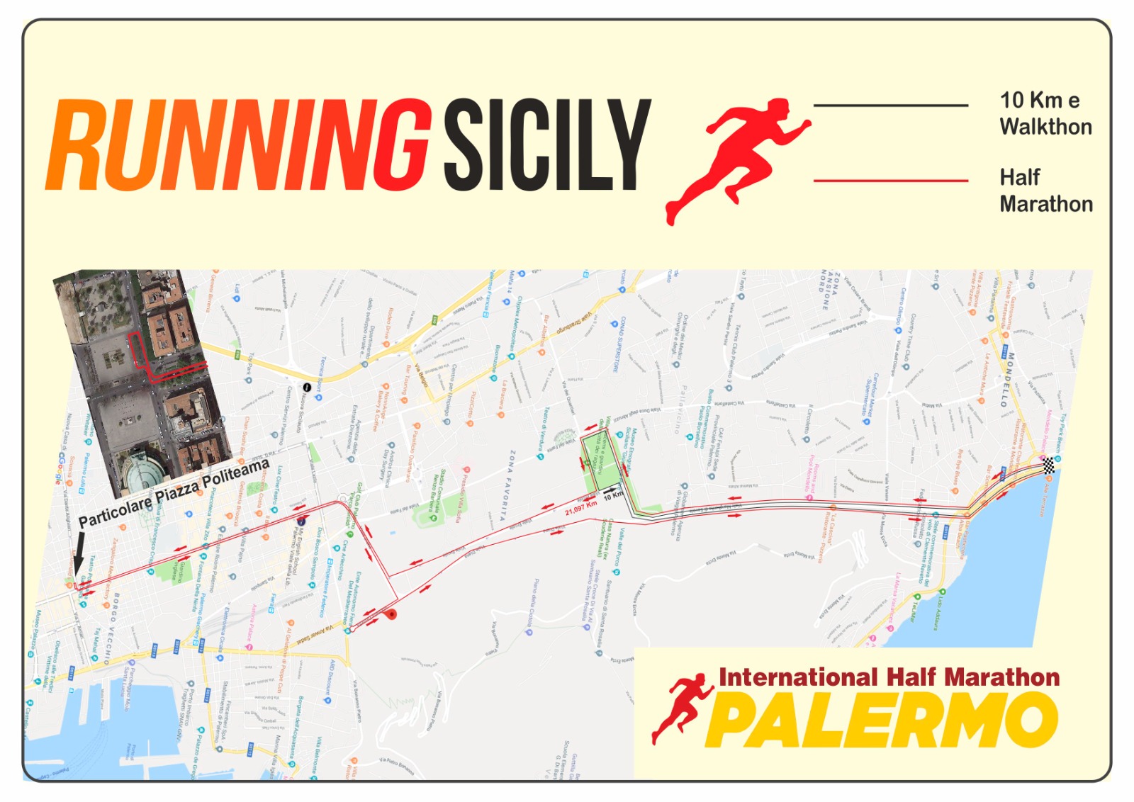 X Palermo International Half Marathon Immagine X Palermo International Half Marathon